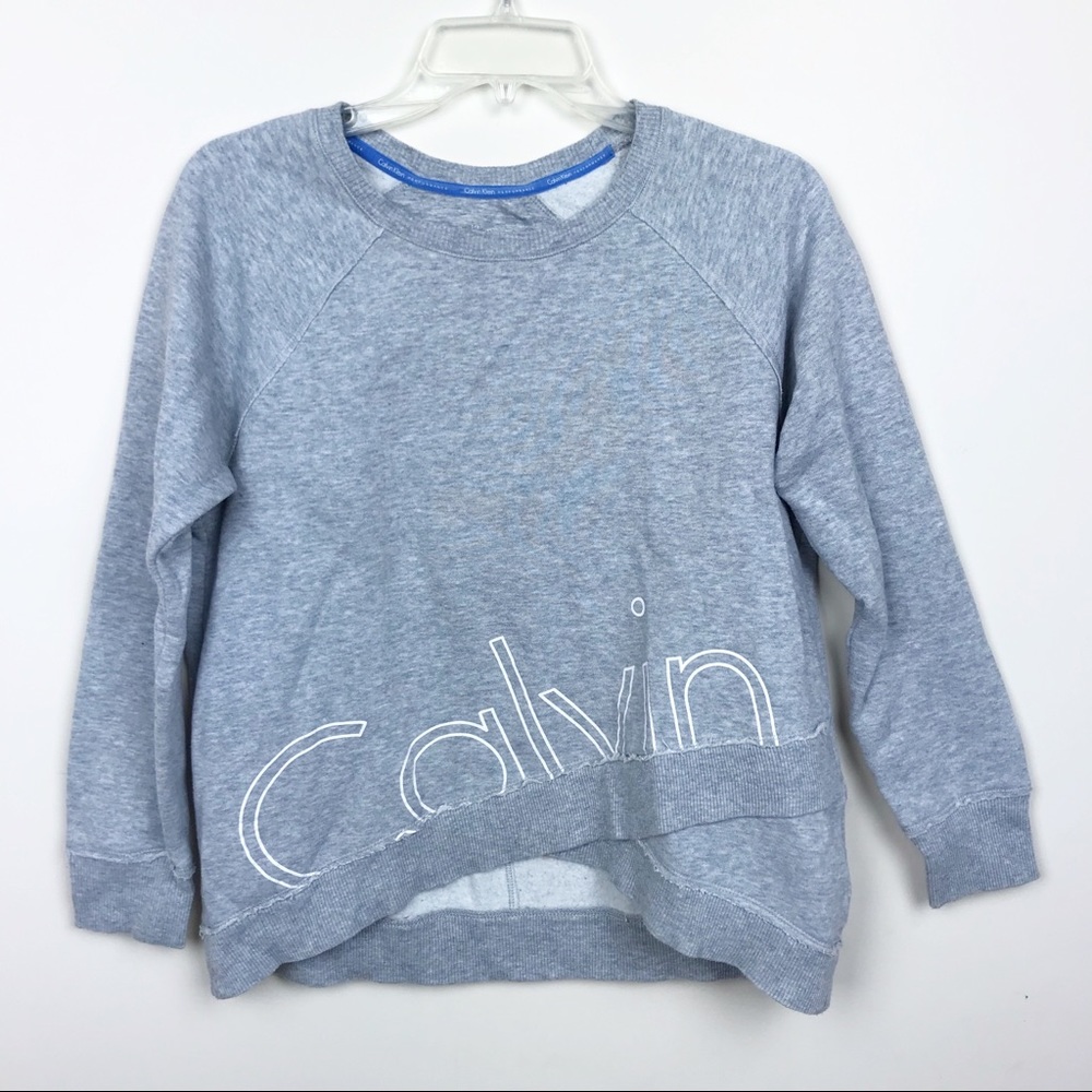 Calvin Klein performance gray sweater!!😍 - Picture 1 of 8
